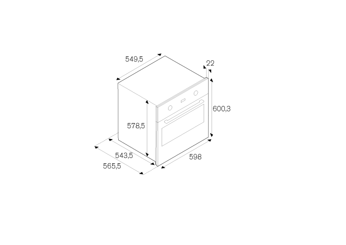 60 single oven XT | Bertazzoni