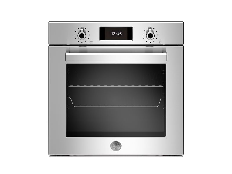 60cm Electric Pyro Built-in Oven, TFT display, total steam - Rostfritt stål
