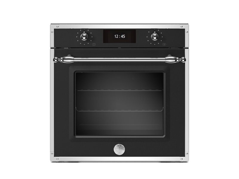 60cm Electric Pyro Built-in Oven, TFT display, total steam - Nero Matt