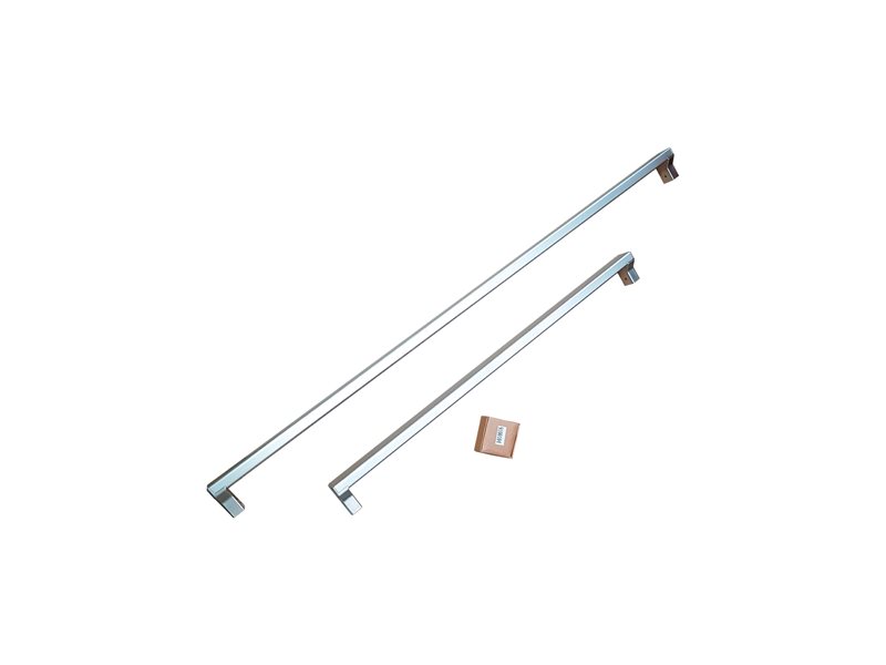Handle Kit for 75 cm Built-in refrigerators, Cookers Style - Stainless Steel