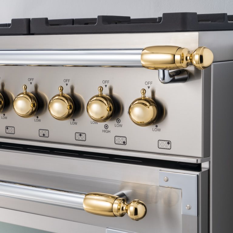Gold décor set for Cooker and Hood - Gold