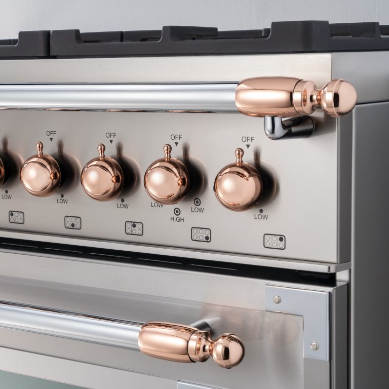 Copper décor set for Cooker and Hood - Copper