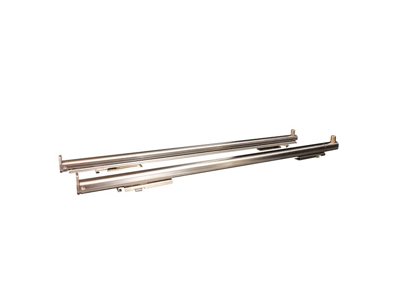 Telescopic Glide Shelf Guides - Stainless Steel
