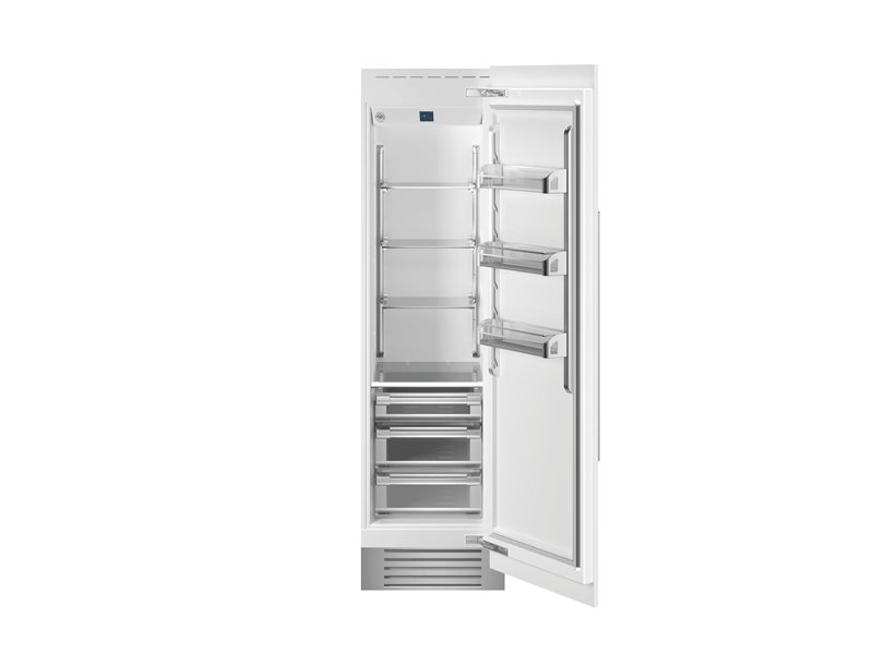 60 cm kylskåp för inbyggnad, för panel - Panelen klar