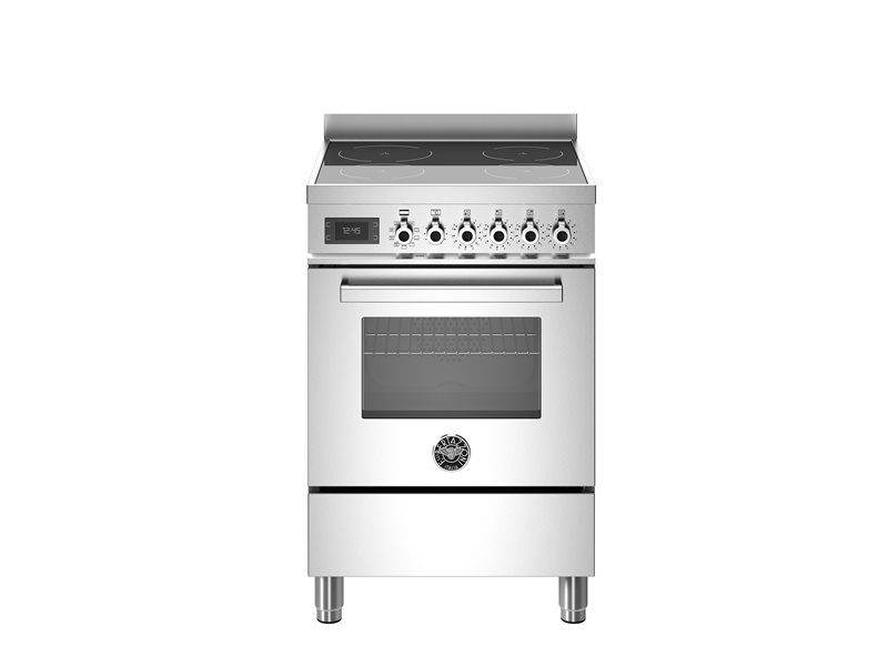 60 cm induction top electric oven - Stainless Steel