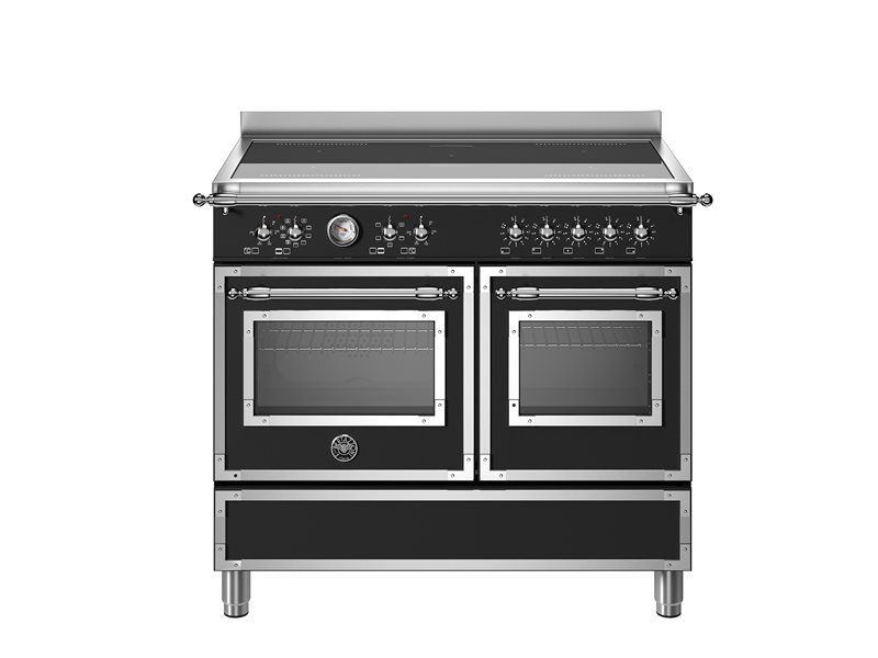 100 cm induction top, electric double oven - Nero Matt