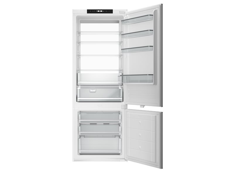 75 cm built-in bottom mount refrigerator H193, panel ready - Bianco