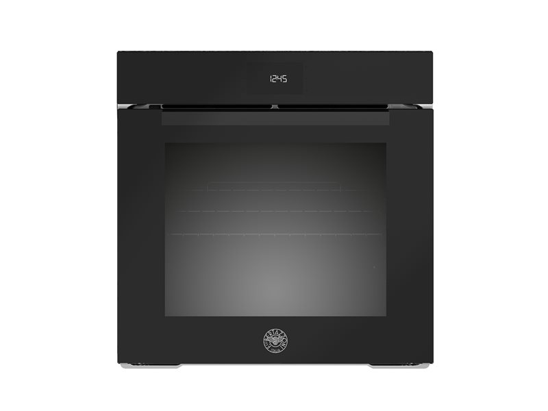 60cm Electric Pyro Built-in oven LCD display - svart glas